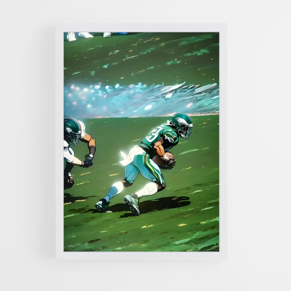 Poster Eagles en Vol (vue 3)